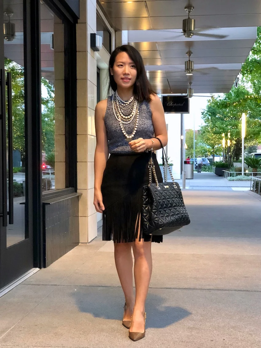 Black faux suede pencil skirt deals